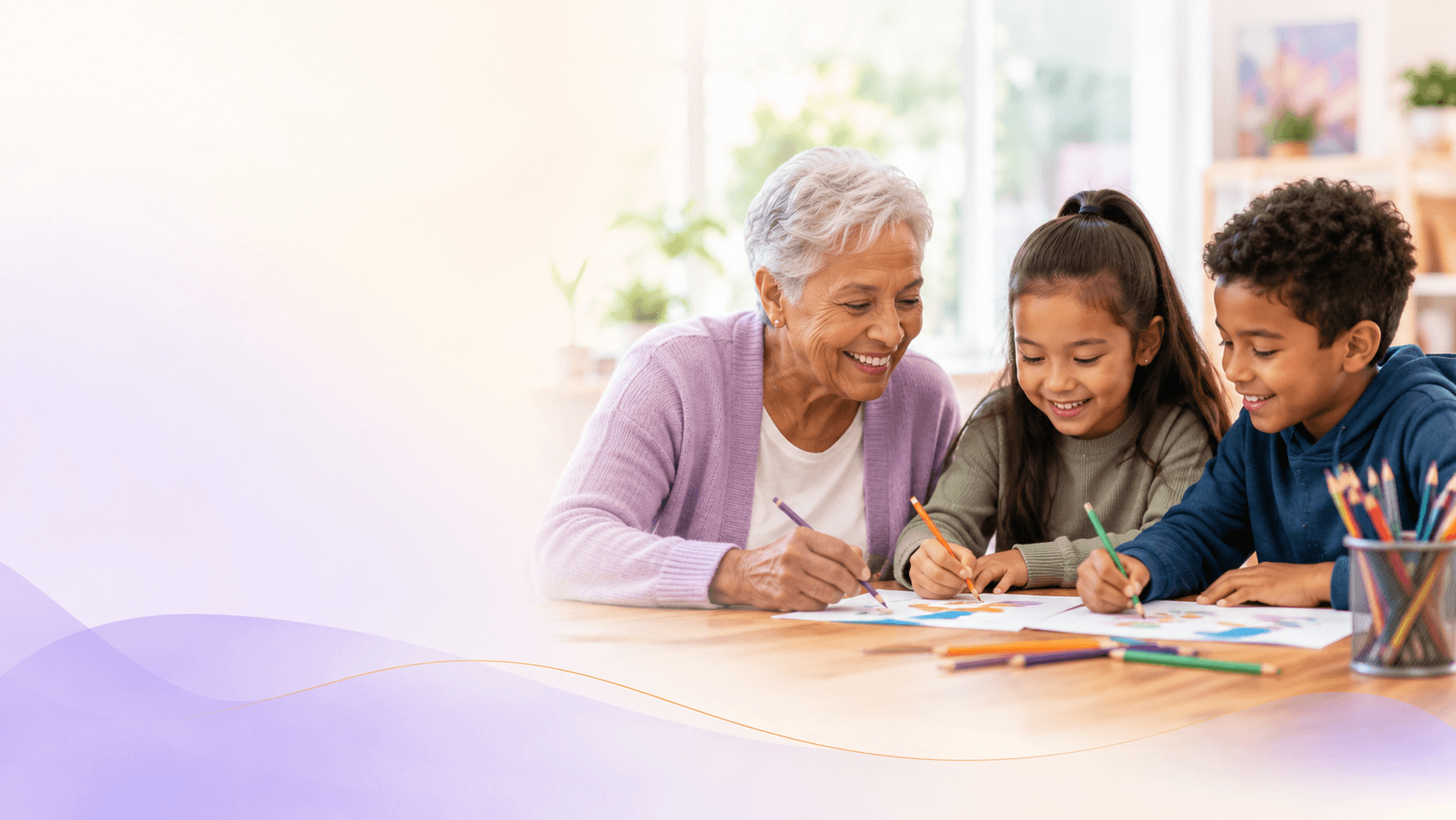 Caregivers and families connecting
